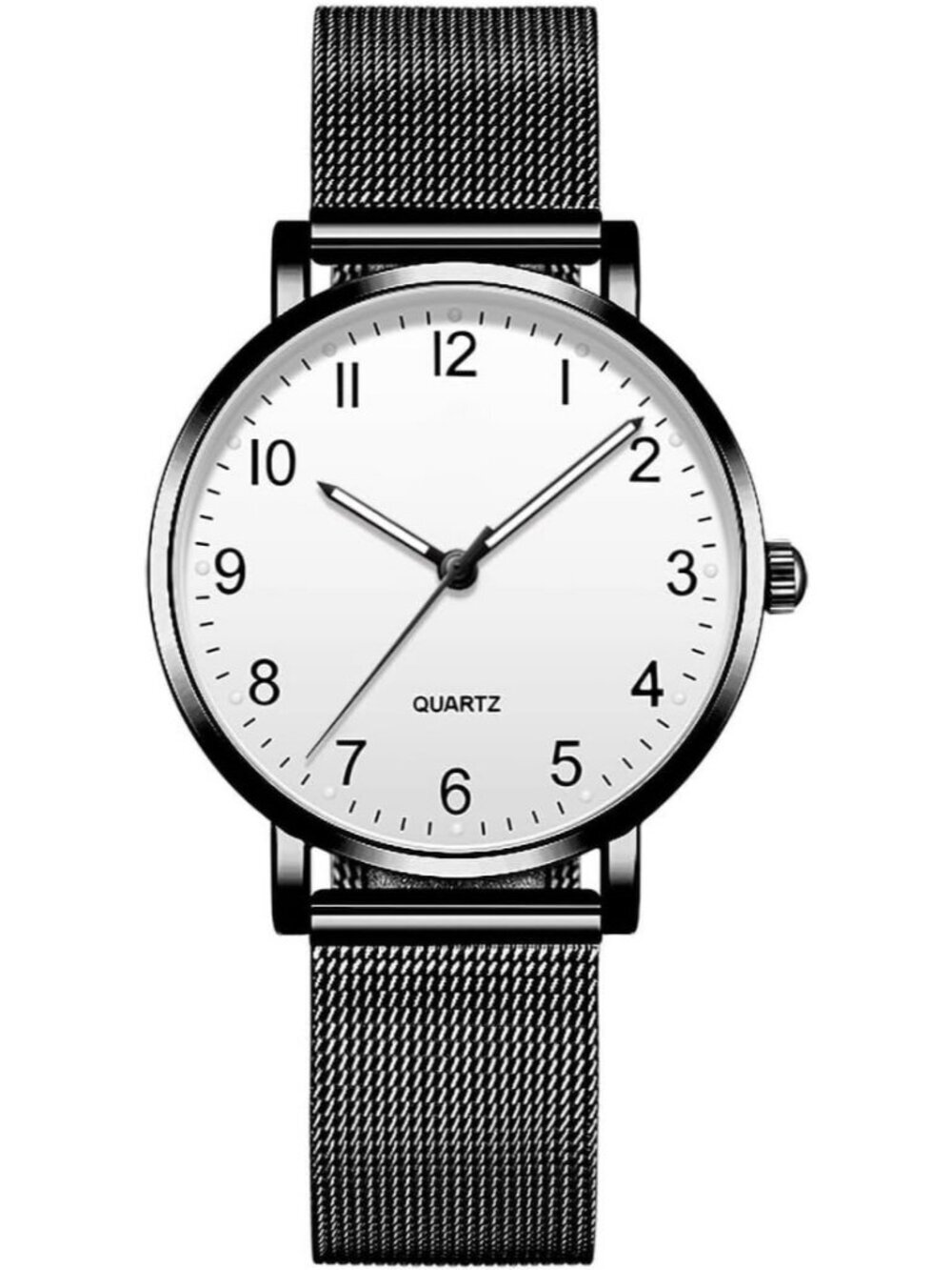 Women's Black Analog Specially Stylish Quartz Pointer Design Round Wrist Watch